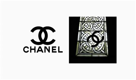 Chanel logo meaning black and white